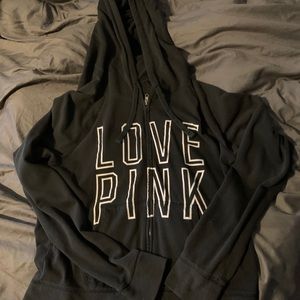VS PINK zip up hoodie